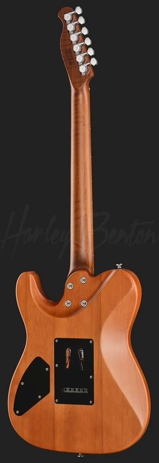 Harley Benton Fusion-T II HH MN SGR E-Gitarre Satin Grey Humbucker