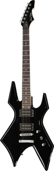 Harley Benton Classic WL-20 E-Gitarre Schwarz Humbucker