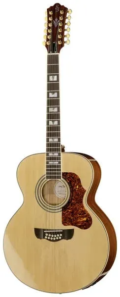 Harley Benton Custom Line CLJ-412E NT 12-Saiter Jumbo