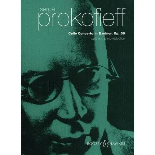 Boosey Prokofiev Konzert Op.58 Cello-Noten e-Moll