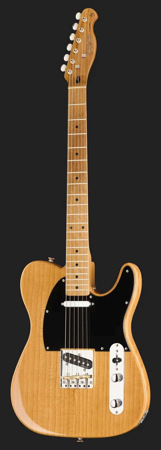 Harley Benton TE-52 NA E-Gitarre Esche Natur