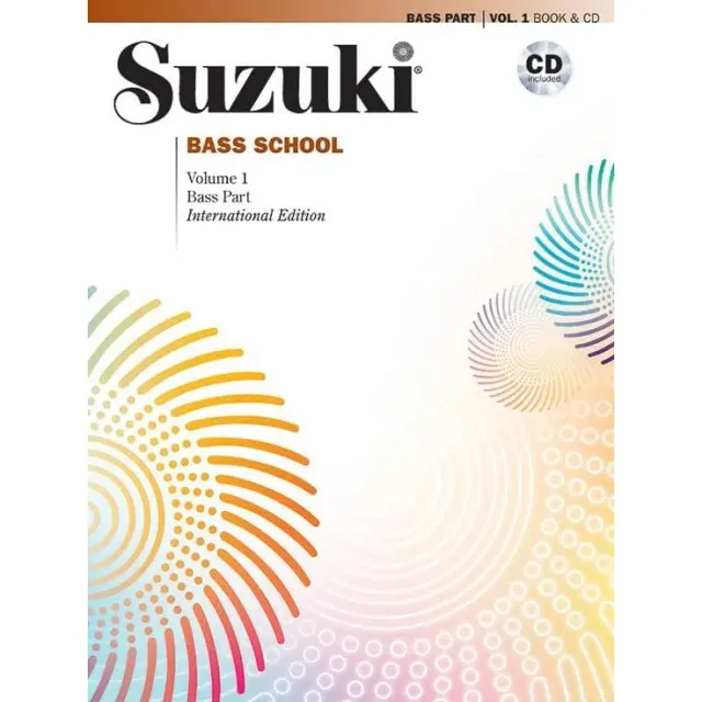 Suzuki Bass School Vol. 1 Kontrabassschule Buch mit CD