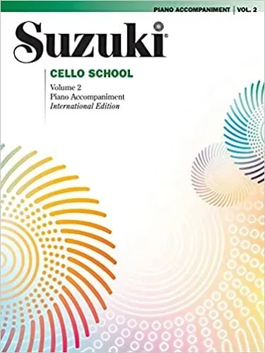 Suzuki Accomp Cello Notenheft 2 schwarz