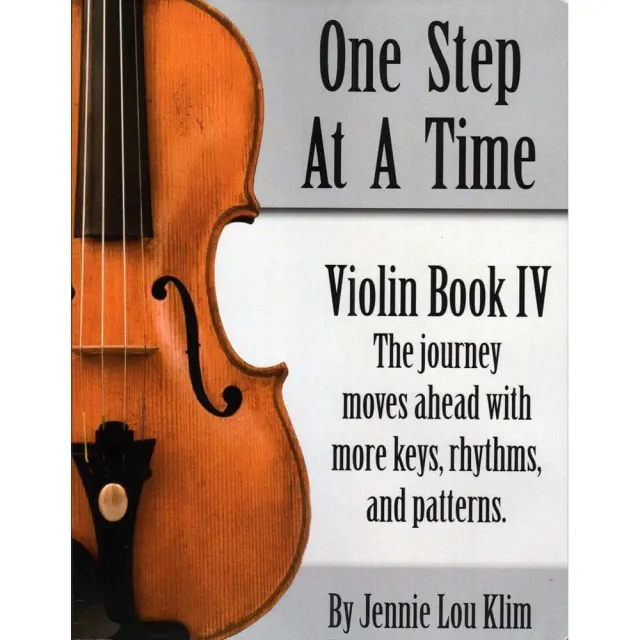 One Step At A Time Violinenschule Band 4