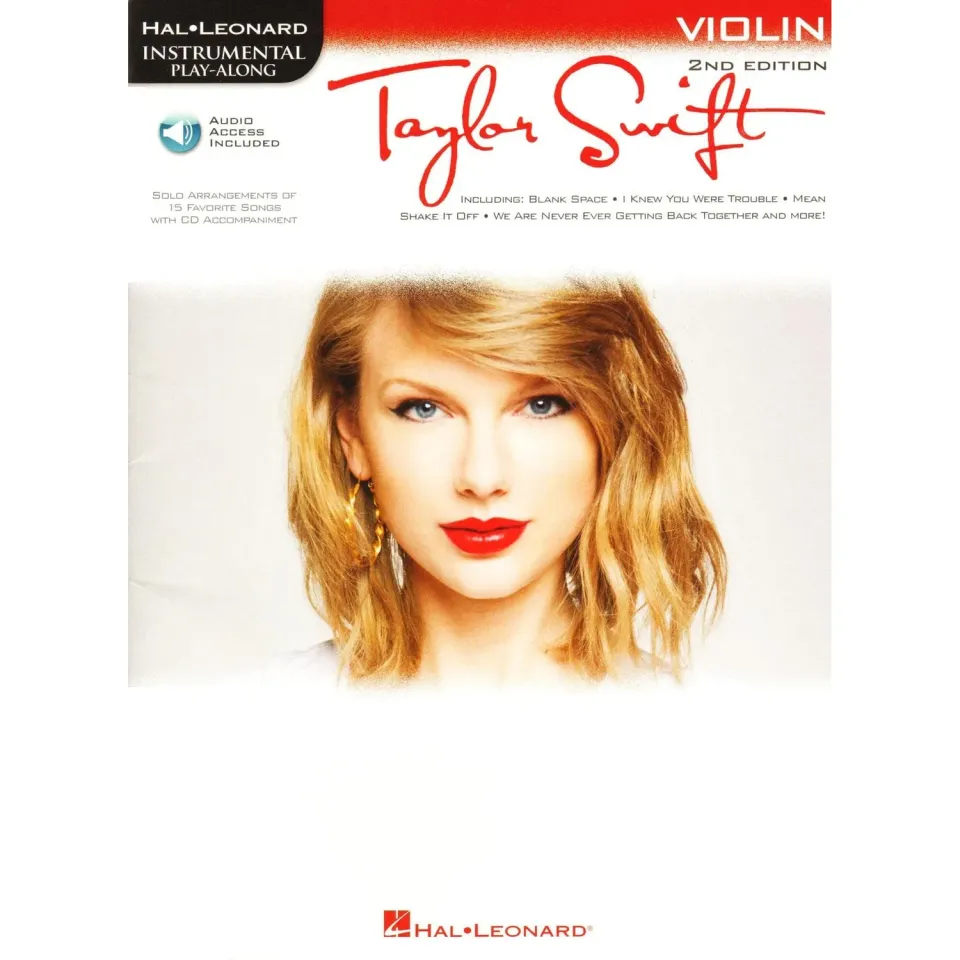 Hal Leonard Taylor Swift Play-Along Violine Notenheft Online-Audio