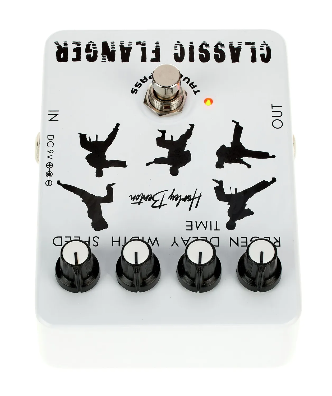 Harley Benton Classic Flanger Effektpedal True Bypass