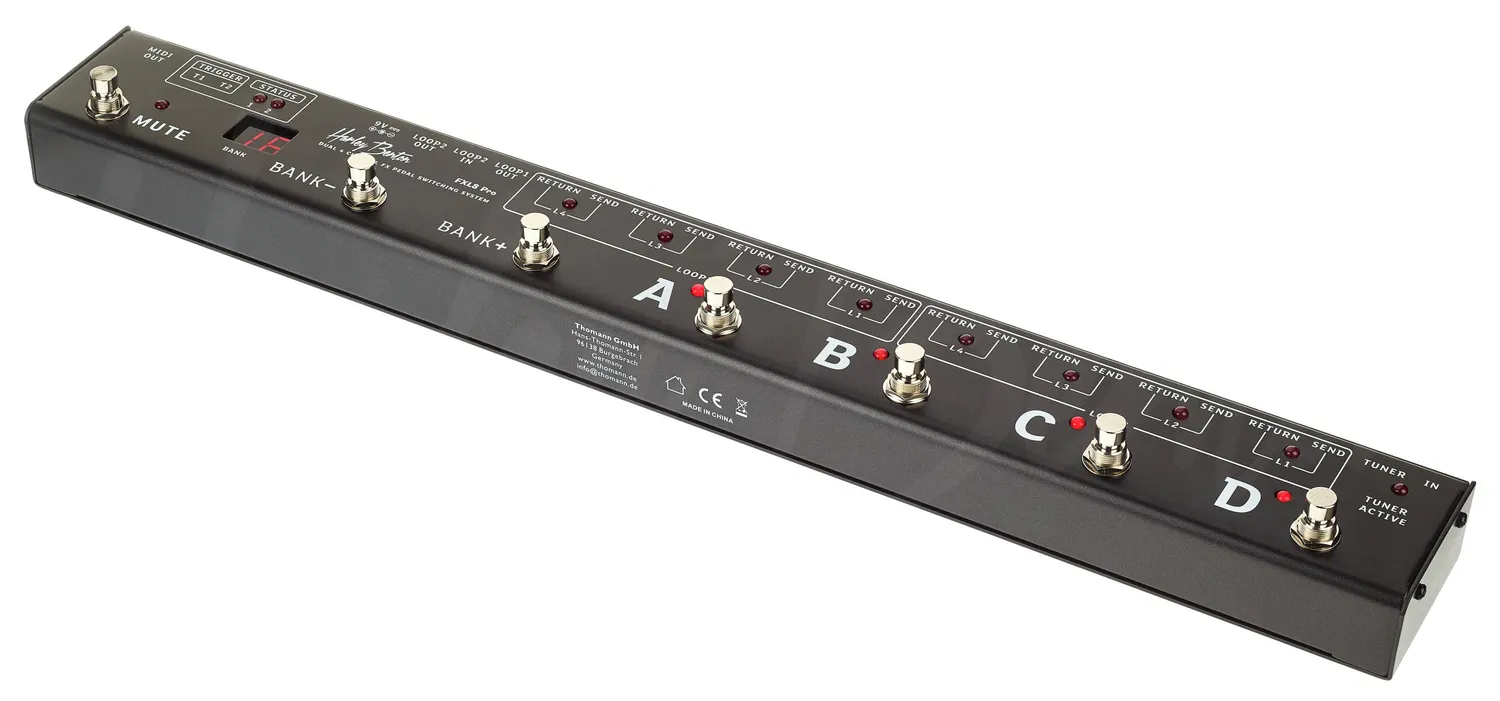 Harley Benton Standard FXL8 Pro Loop-Switcher 8-fach MIDI