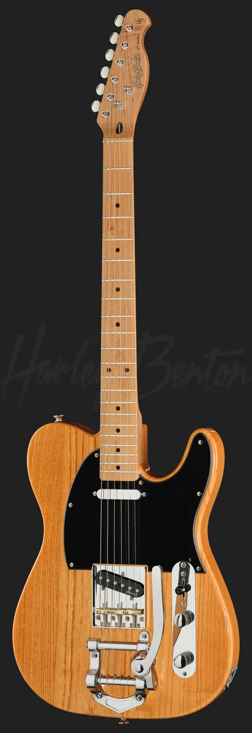 Harley Benton TE-52 Tremolo NA E-Gitarre Esche