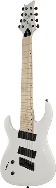 Harley Benton Progressive R-458MN LH WH MultiScale E-Gitarre 8-saitig