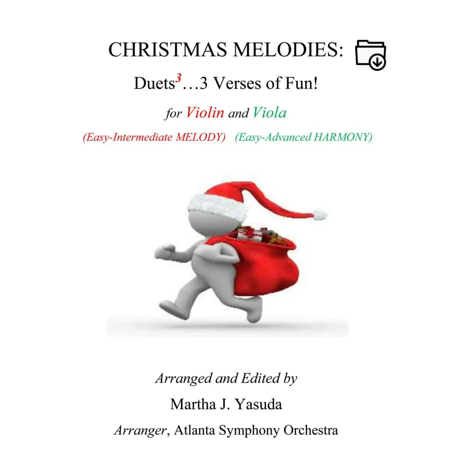 Yasuda Christmas Melodies Violine Viola Duett Download