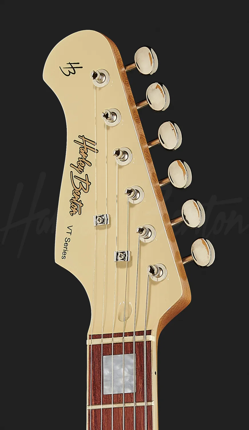 Harley Benton JA-60 LH E-Gitarre Vintage White P90