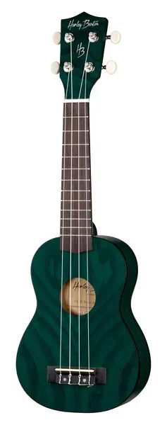 Harley Benton Standard UK-12 Stain Ash Blue Sopran-Ukulele