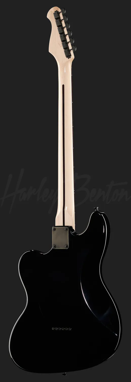 Harley Benton Rock JA-Baritone E-Gitarre Schwarz P-90