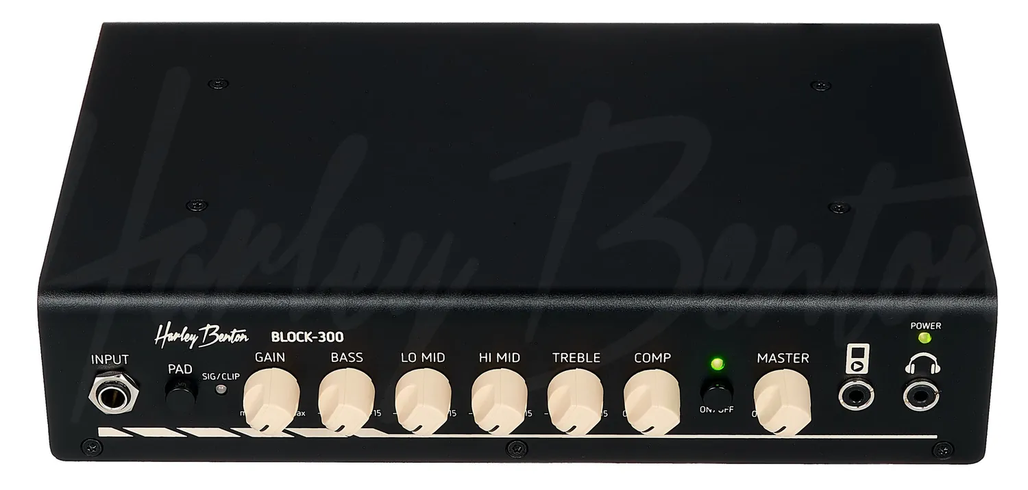 Harley Benton BLOCK-300 Bass-Topteil 300 Watt Class-D
