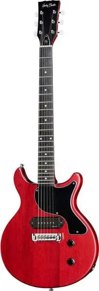 Harley Benton Vintage DC-Junior FAT E-Gitarre Cherry