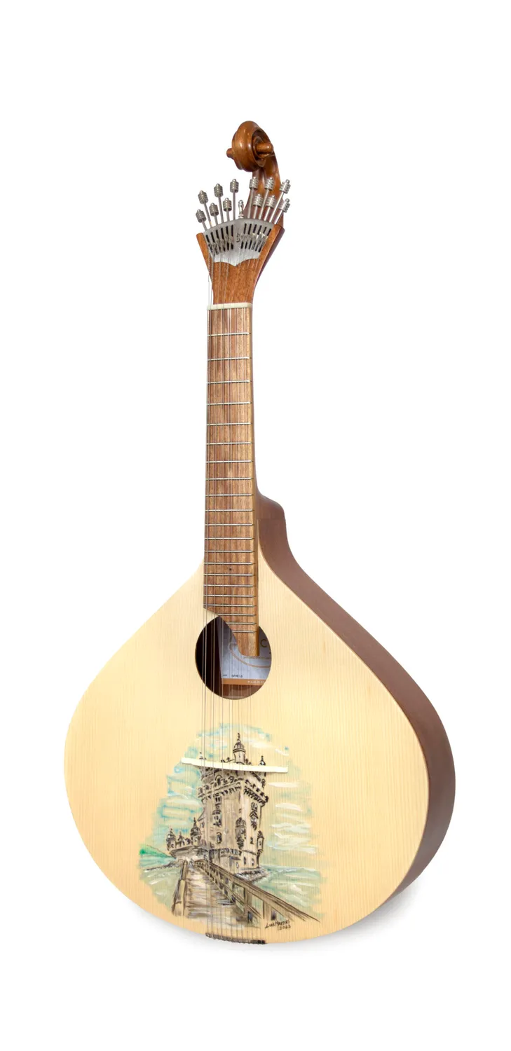 APC GFH P Folk-Gitarre Fichte massiv offenporig