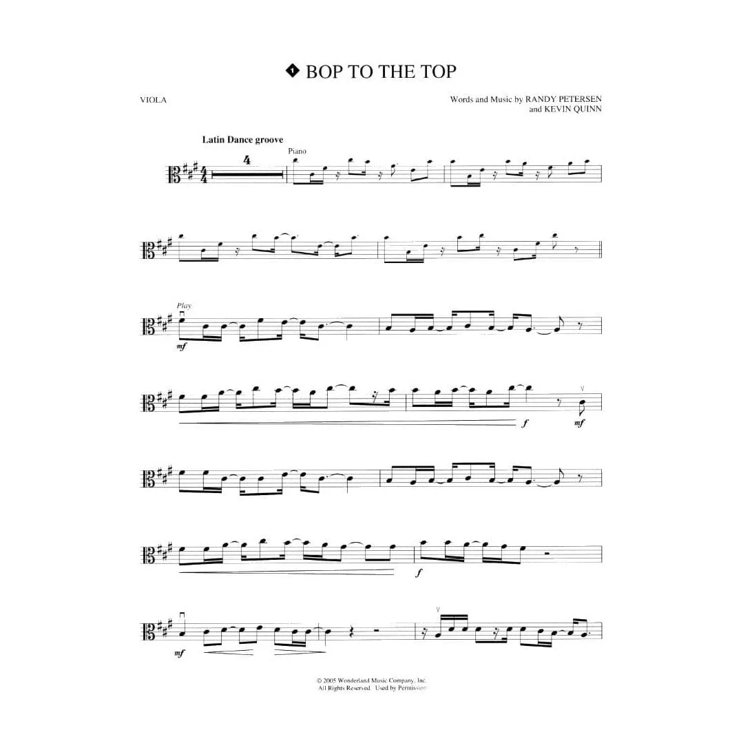 Hal Leonard High School Musical Cello Noten mit CD
