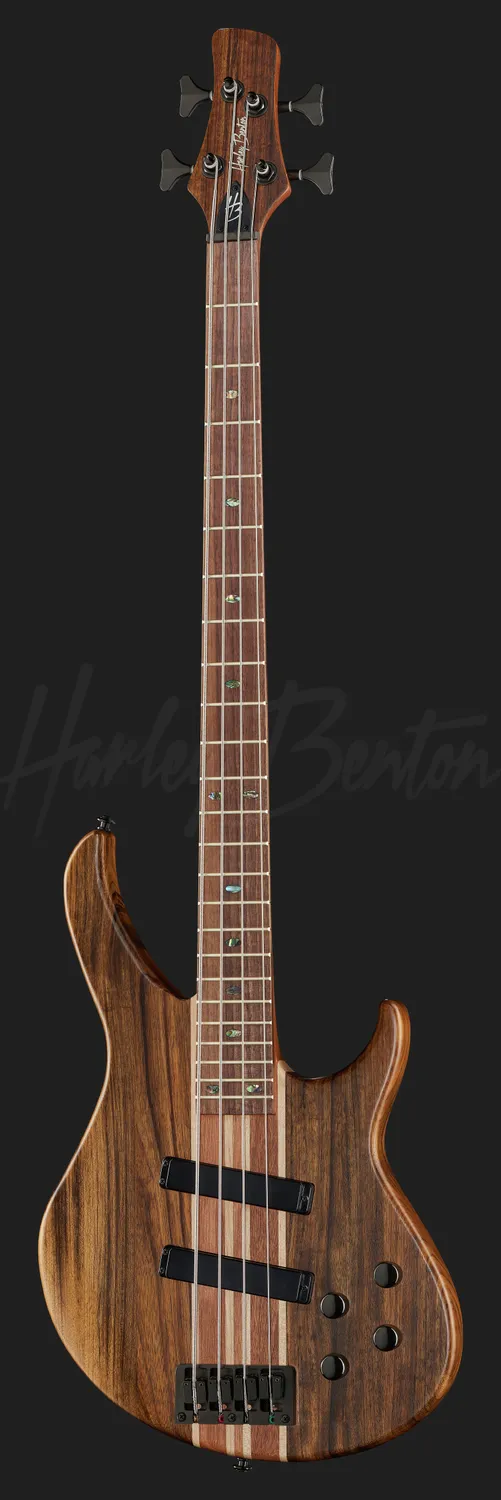 Harley Benton Pro Series HBZ-2004 E-Bass Natur matt
