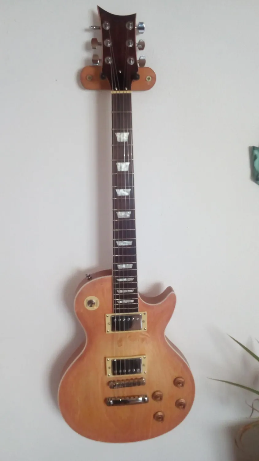 Rocktile Single Cut E-Gitarren-Bausatz Mahagoni Humbucker