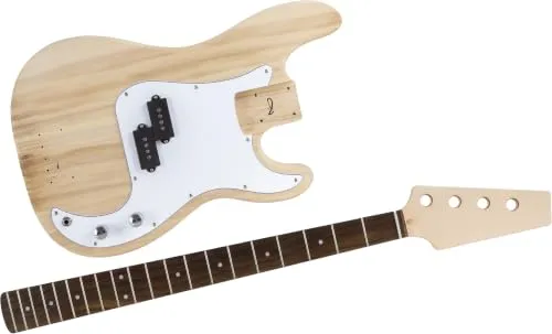 Rocktile PB-Style E-Bass Bausatz DIY unlackiert