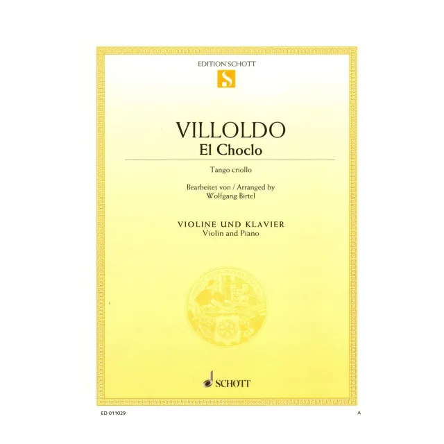 Schott El Choclo Tango Violine Klavier Noten Birtel