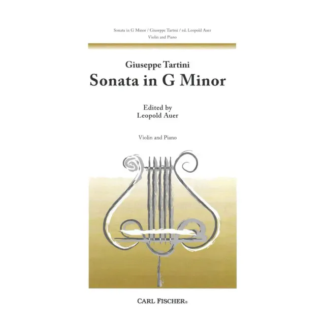 Tartini Sonate g-Moll Op 1 Nr 10 Violinenoten Violine Klavier