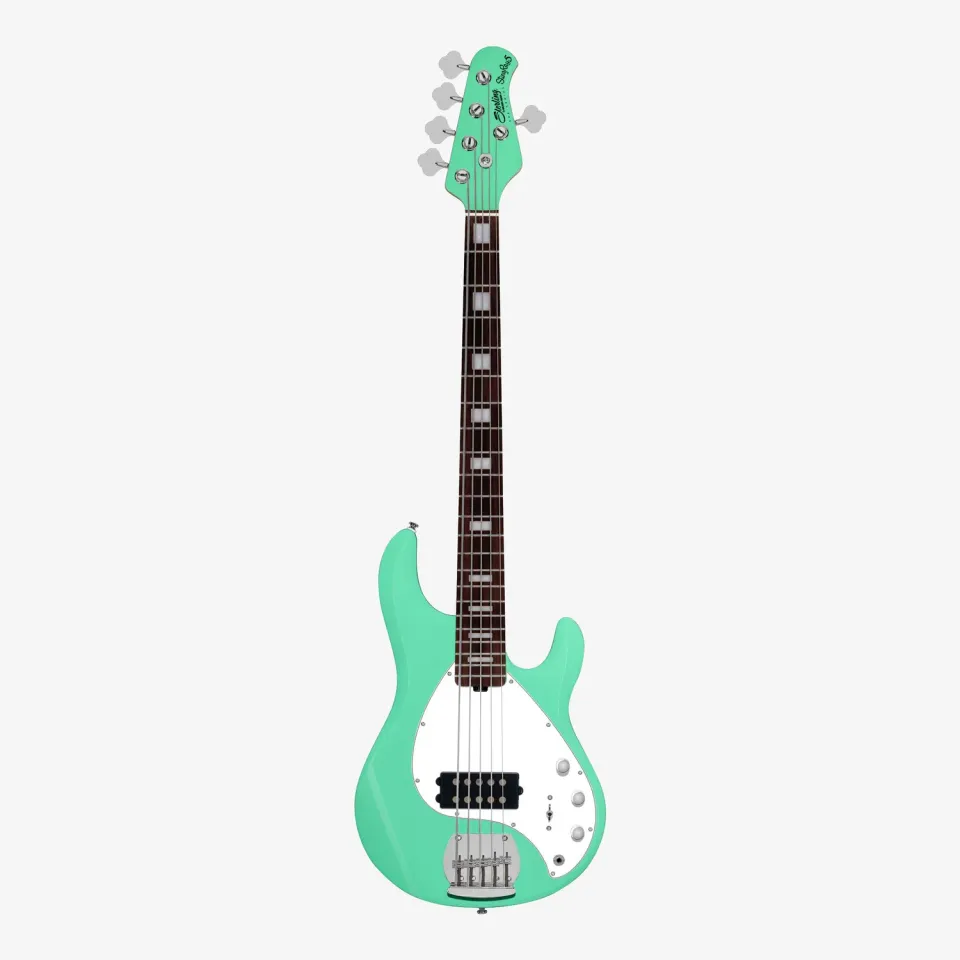 Sterling SUB StingRay 5 Plus E-Bass Seafoam Green