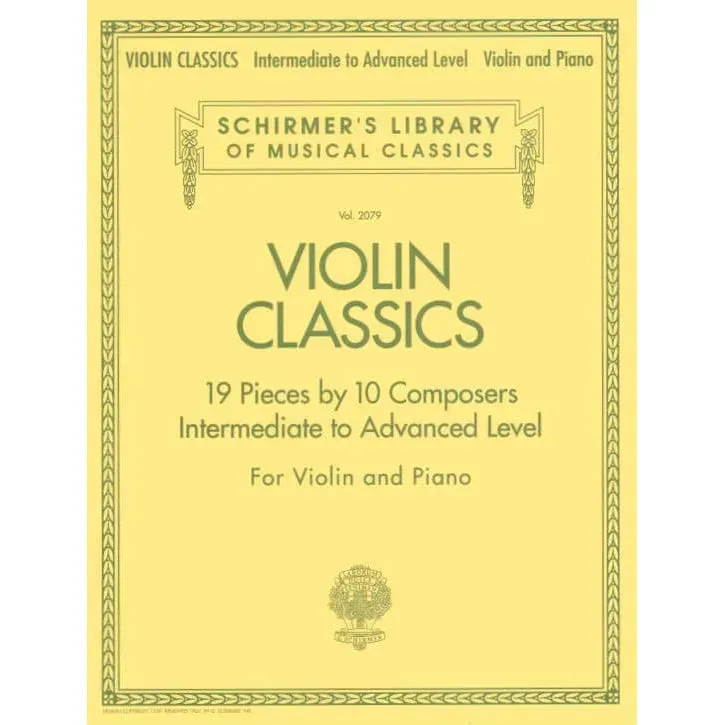 Shar Music Violin Classics 19 Stücke Geige Klavier