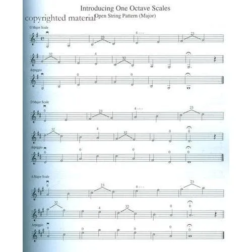 Mel Bay Progressive Scale Studies Noten Violine John Bauer