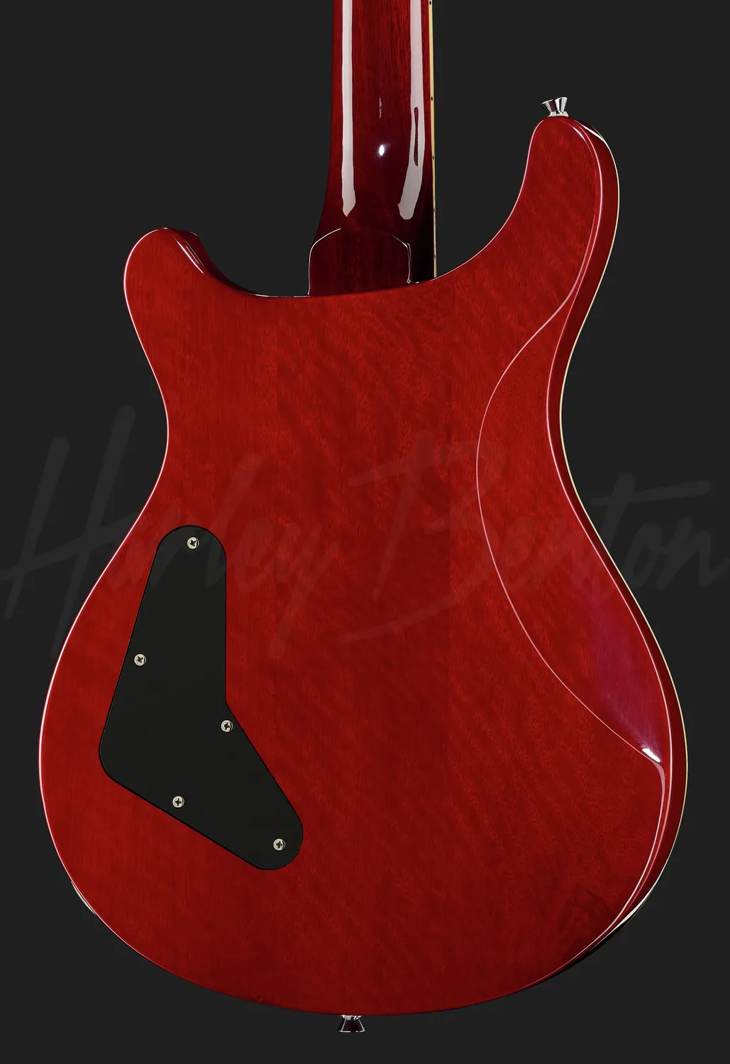 Harley Benton Deluxe CST-24 E-Gitarre Black Cherry Flame Humbucker