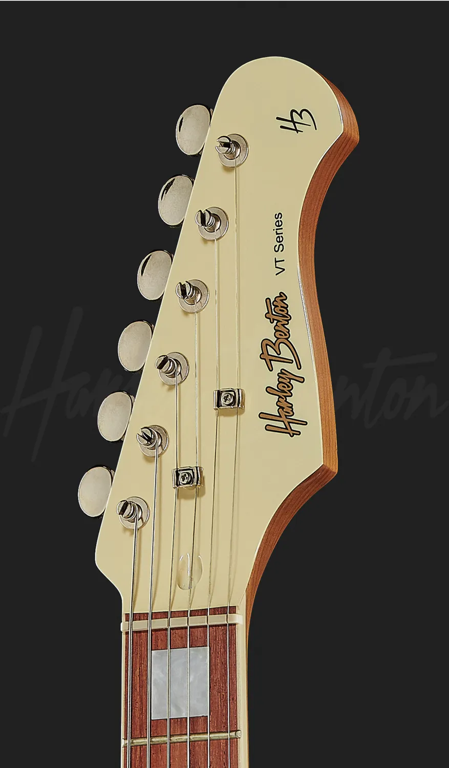 Harley Benton JA-60 VW E-Gitarre Olympic White P90