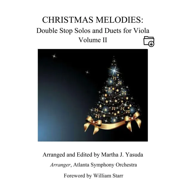 Yasuda Christmas Melodies Viola Noten Band 2 Download