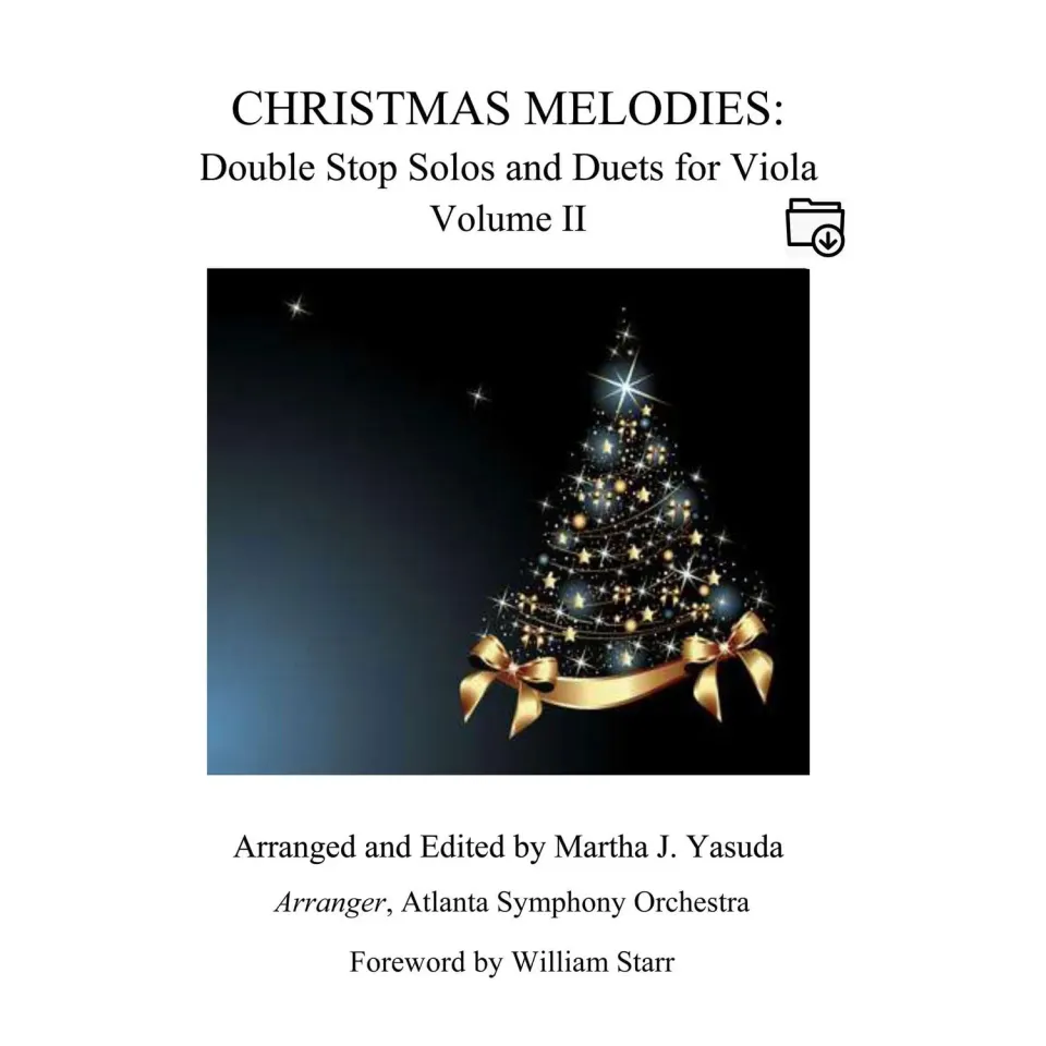Yasuda Christmas Melodies Viola Noten Band 2 Download