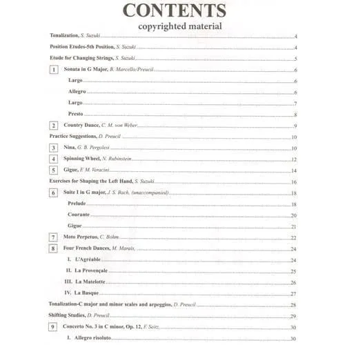 Shar Music Suzuki Viola School 5 Bratschennoten Band 5