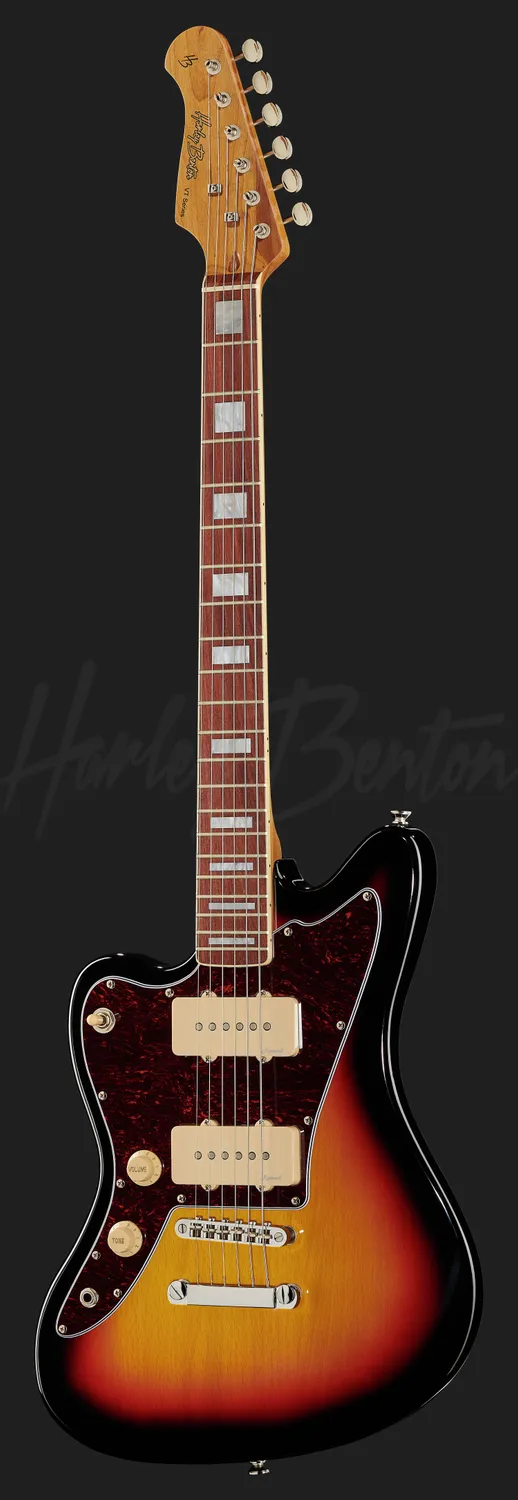 Harley Benton JA-60LH SB E-Gitarre Linkshänder P90