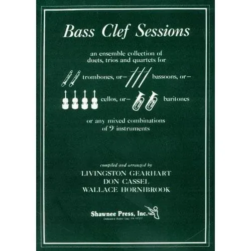 Shawnee Press Bass Clef Sessions 2-4 Cellos Noten