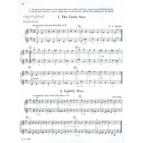 Shar Music Applebaum Beautiful Music Violinduo Band 1