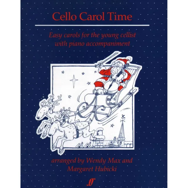 Hubicki Cello Carol Time Cello Noten mit Klavier
