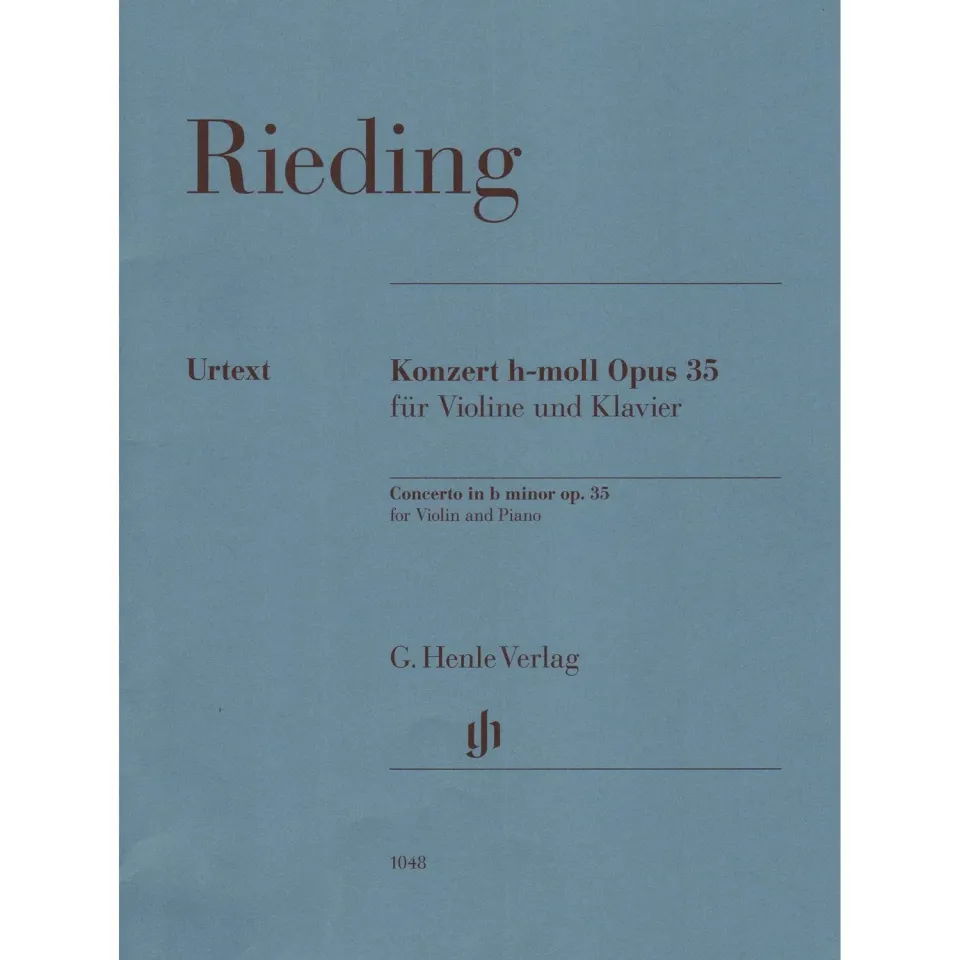 Henle Rieding Konzert h-moll Op 35 Noten Violine Klavier Urtext