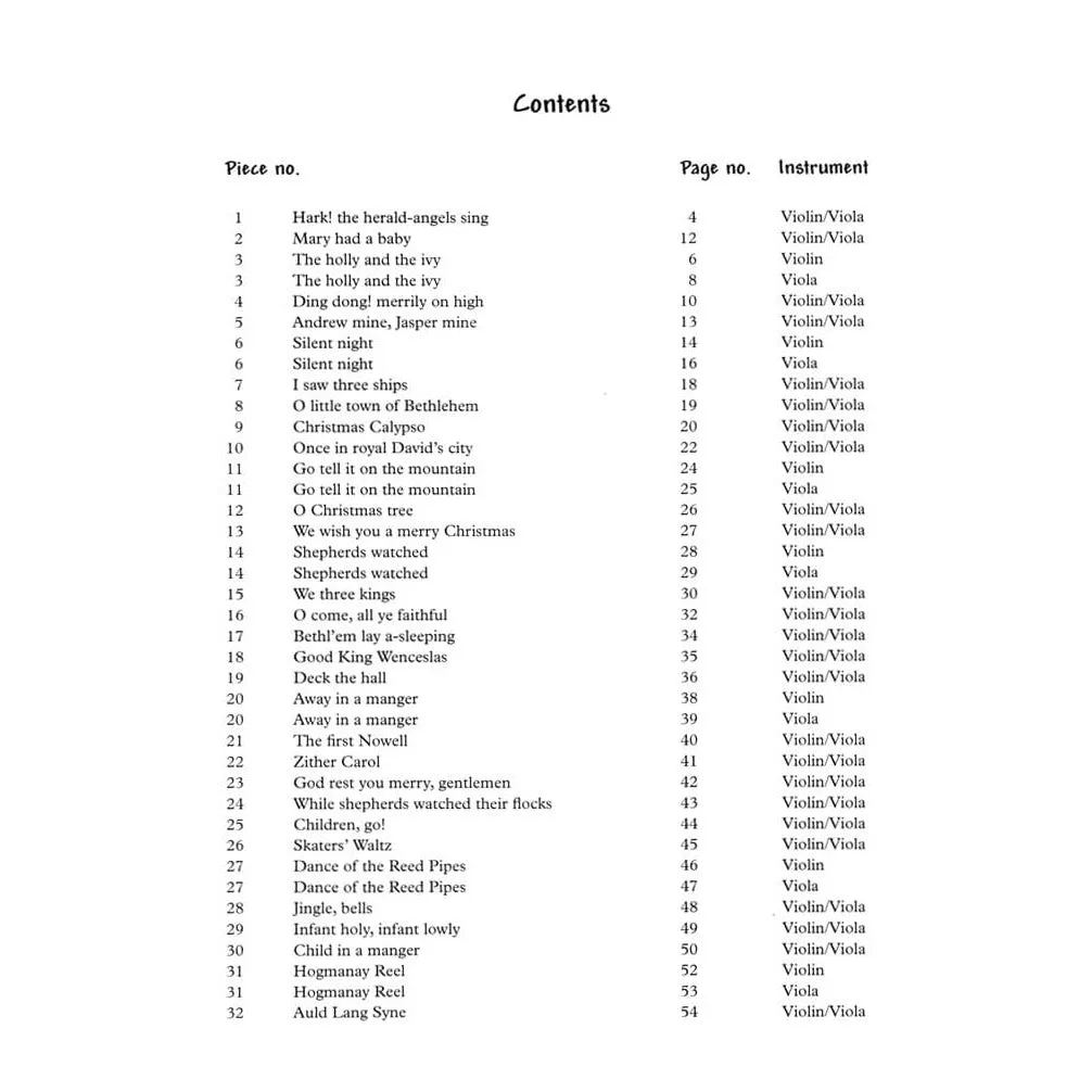 Blackwell Fiddle Time Christmas Klavierbegleitung Noten