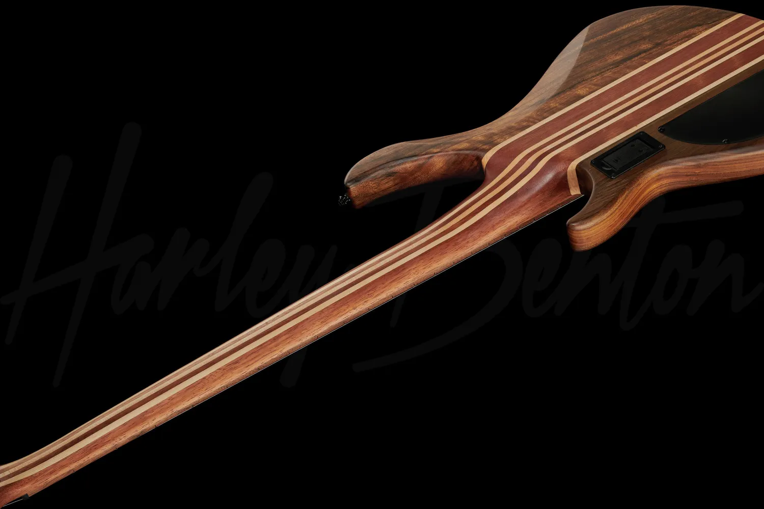 Harley Benton Pro HBZ-2005 E-Bass 5-Saiter Ovangkol aktiv