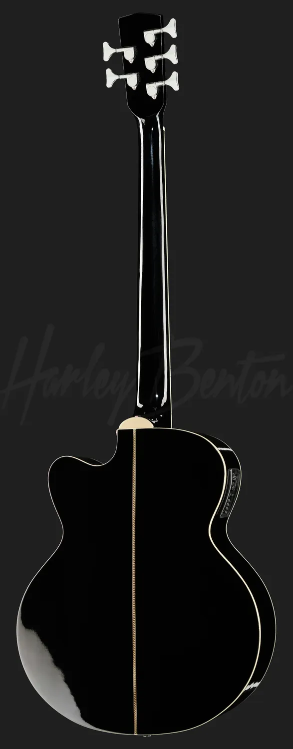 Harley Benton Custom Line B-35BK Akustikbass 5-Saiter schwarz