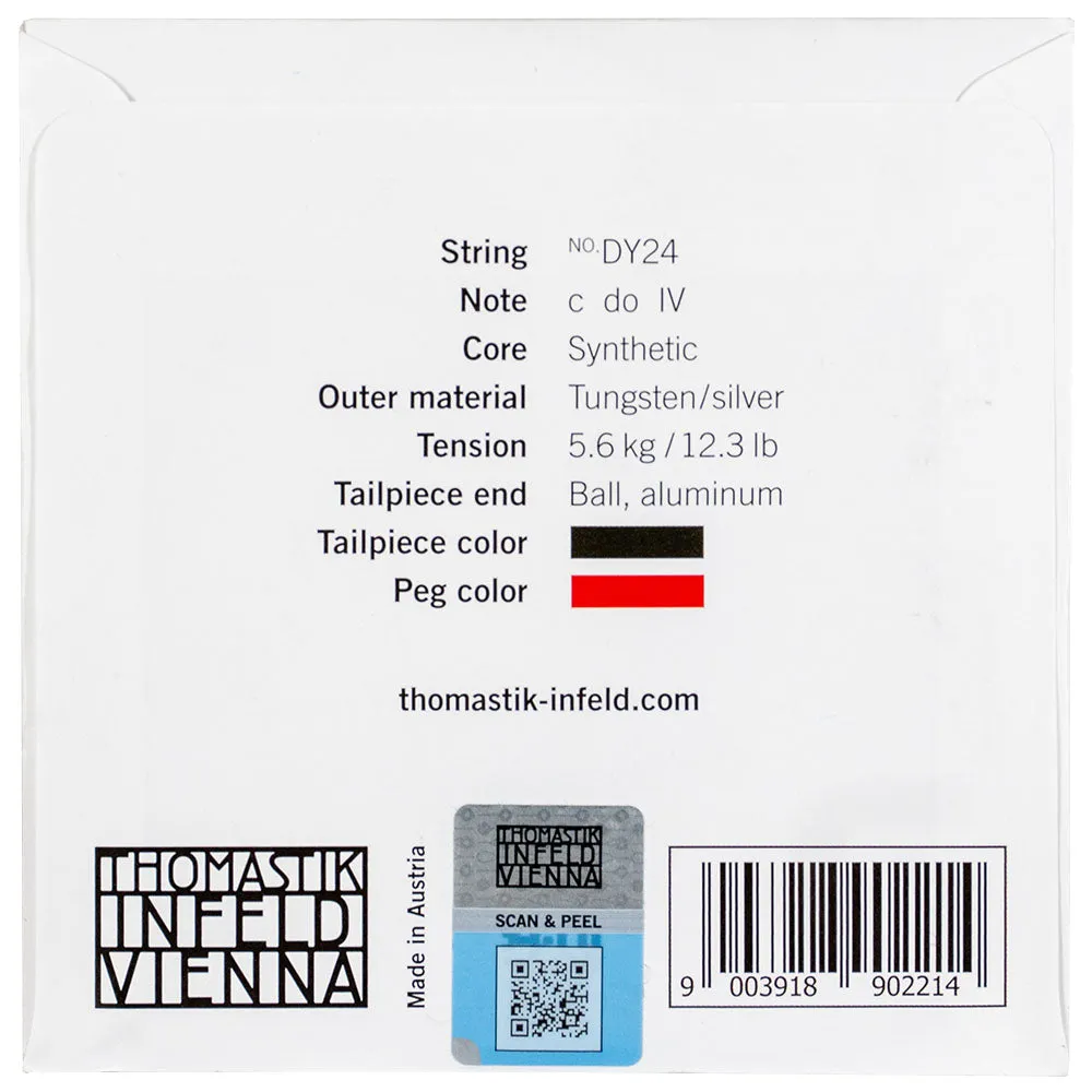 Thomastik Dynamo Viola C-Saite mittel 15-16,5 Zoll Tungsten