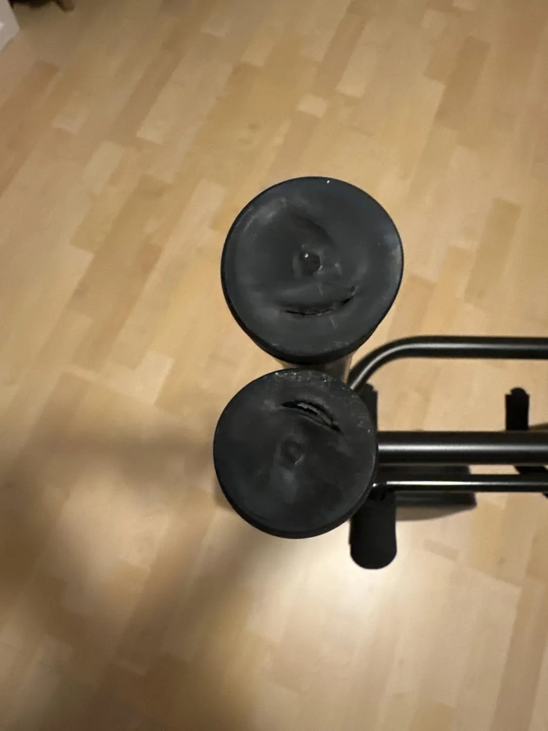Rocktile Gitarrenhocker Gitarrenhalter klappbar schwarz