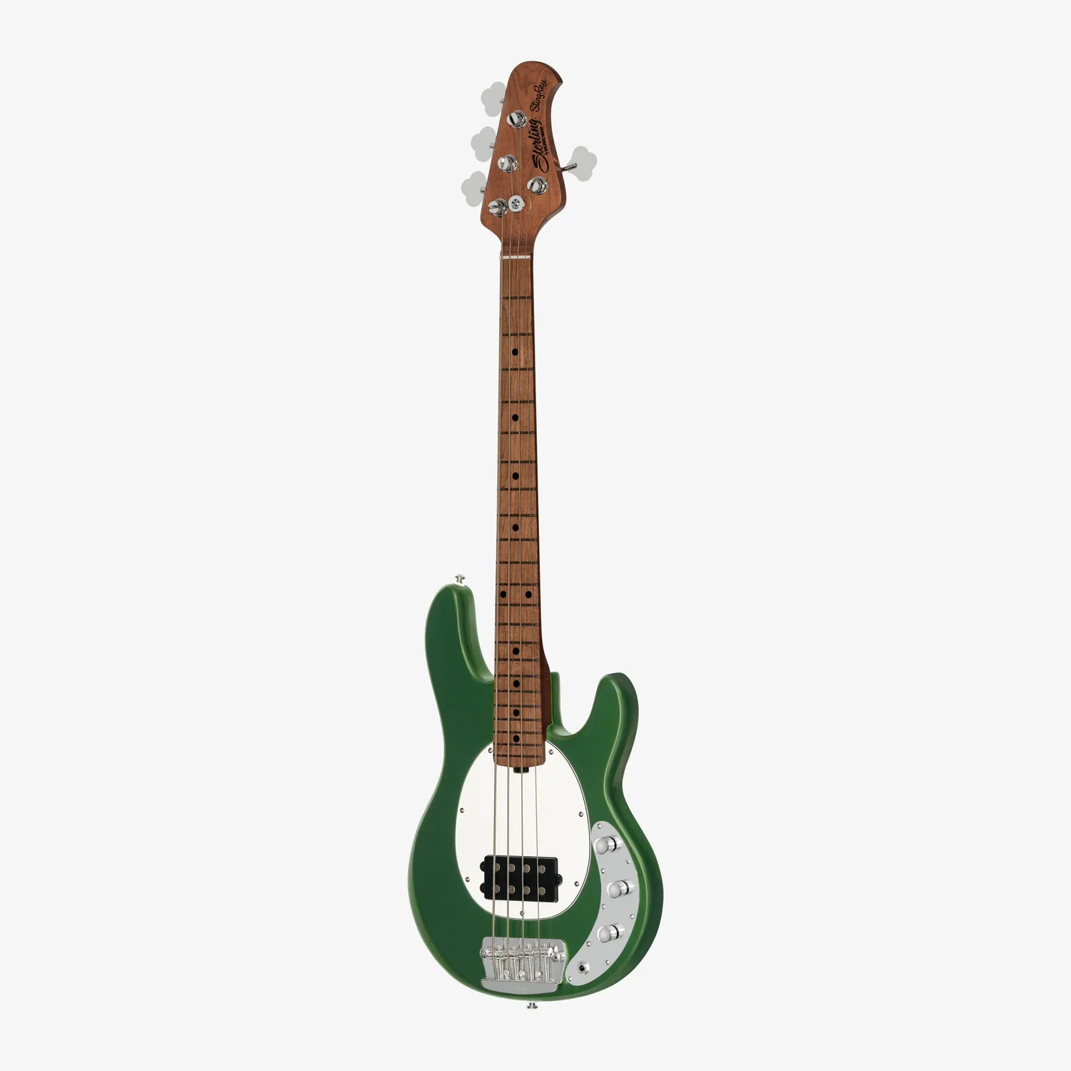 Sterling StingRay Short Scale E-Bass Charging Green 30 Zoll