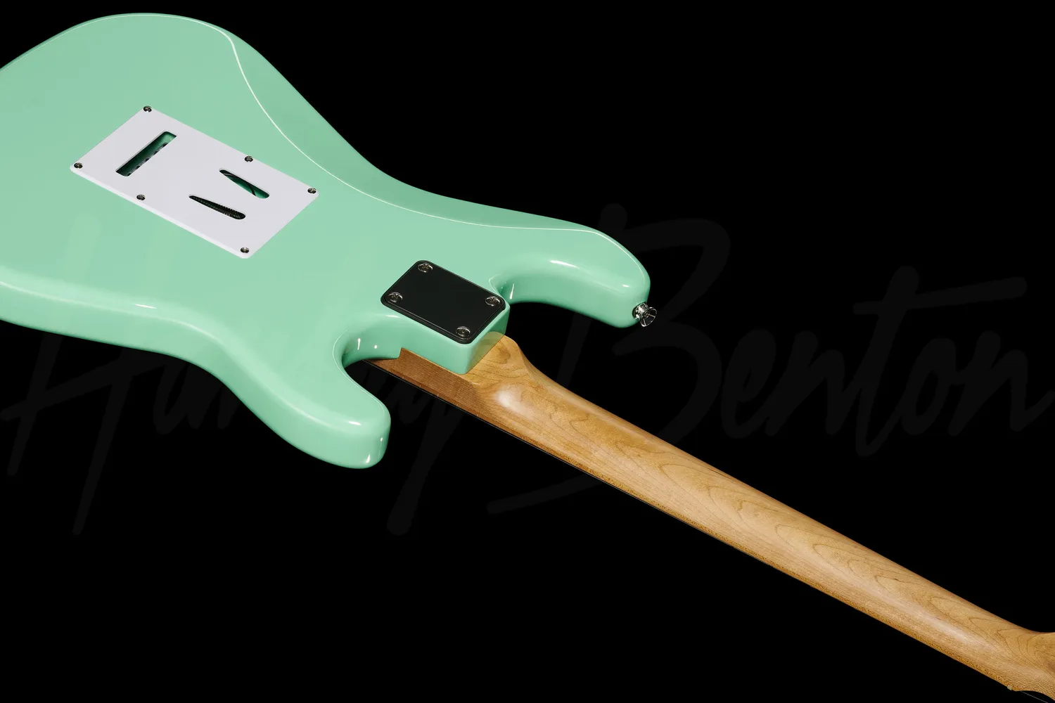 Harley Benton ST-62CC MN LH E-Gitarre Seafoam Green links