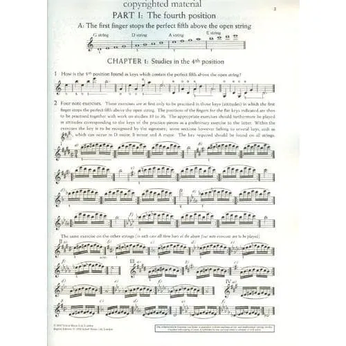 Schott Doflein Methode Band 5 Violinschule hohe Lagen
