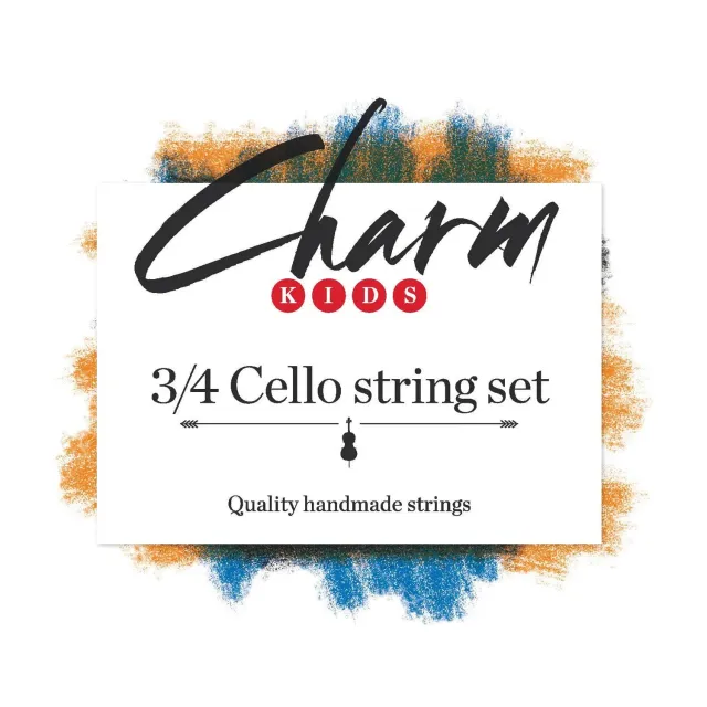 Charm Cello Saitensatz 3/4 Medium Stahlsaiten