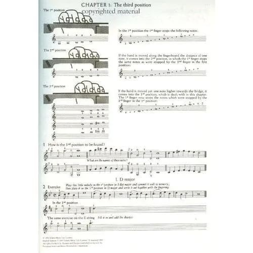 Schott Doflein Methode Band 3 Violinschule 2. und 3. Lage