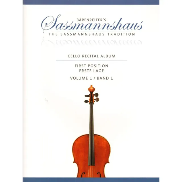 Sassmannshaus Cello Recital Album 1 Noten 18 Stücke